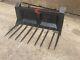 Tractor Fork 4ft 3in Wide Heavy Duty Flat Back Fit Yr Own Brackets Vat Included