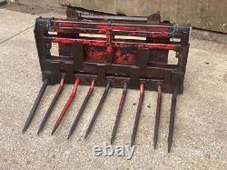 Tractor Fork Manitou Brackets 4'3 Wide Heavy Duty VAT INCLUDED