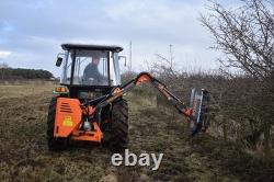 Tractor PTO flail mower hedge cutter sickle bar remote