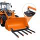 Tractor Pro 122cm 1134kg Clamp-on Pallet Forks Heavy Duty Anti-rust Quick Attach