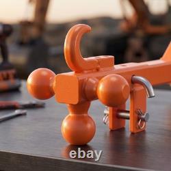 Tractor Tow Hitch Support Frame Heavy-Duty Ball Mount Sturdy for Farms, Orchards