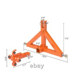 Tractor Tow Hitch Support Frame Heavy-Duty Ball Mount Sturdy for Farms, Orchards