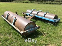 Tractor flat rollers grassland 20ft