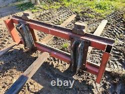 Tractor forks pallet tines