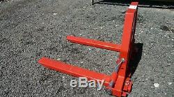 Tractor pallet forks, 3 point linkage, Heavy Duty