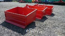 Tractor tipping box, 3 point linkage, Heavy Duty