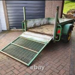 Trailer Heavy Duty Commercial 6' X 4' With Drop-down Ramp