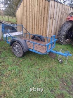 Trailer Suitable for Quads / scooter Heavy Duty 750kg Axles Fitted with 2 Wheels