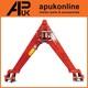 Triangular Tractor A Frame Cat 1 Quick Hitch System 1200kg 1.2t Ton Rear Linkage