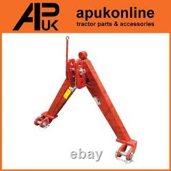Triangular Tractor A Frame Cat 1 Quick Hitch System 1200Kg 1.2T Ton Rear Linkage