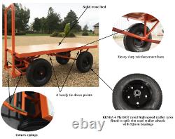 Turntable Flatbed Cart Heavy Duty 1000kg Cartabouta Includes Delivery & VAT