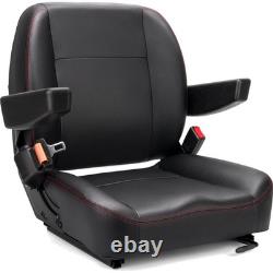 Universal Heavy Duty Tractor Seat with Micro Switch Armrest Belt for Loader