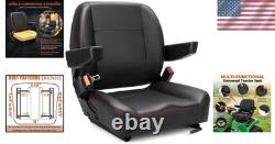 Universal Heavy Duty Tractor Seat with Micro Switch Armrest Belt for Loader