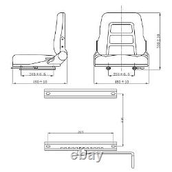 Universal Suspension FORKLIFT/DUMPER/MOWER/TRACTOR Heavy Duty PVC C7E7