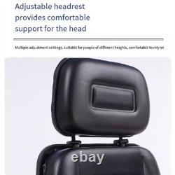 Universal Tractor Seat Black Heavy-Duty Vehicle Seat with Adjustable Backrest