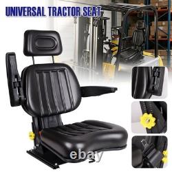 Universal Tractor Seat Forklift Dumper Mower Digger Heavy Duty PVC Waterproof