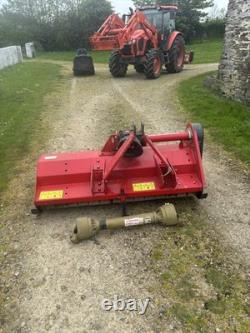 Used Winton 145 Heavy Duty Flail Mower 1.45m Wide For Compact Tractors