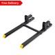 Versatile Heavy-duty Pallet Forks With Adjustable Stabilizer Bar 43 Length