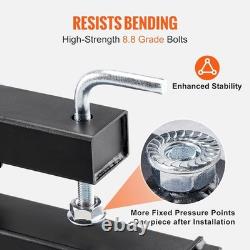 Versatile Heavy-Duty Pallet Forks with Adjustable Stabilizer Bar 43 Length