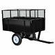 Vidaxl Garden Trolley 300kg Outdoor Lawn Mower Cargo Transport Tractor Trailer