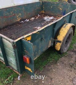 Vintage LOLODE PLANT TRAILER, Solid Heavy Duty. 10x6