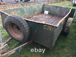 Vintage LOLODE PLANT TRAILER, Solid Heavy Duty. 10x6