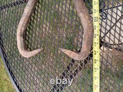 Vintage Large Heavy Duty Logging Tongs Log Dogs For Tractor