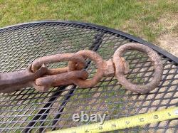 Vintage Large Heavy Duty Logging Tongs Log Dogs For Tractor