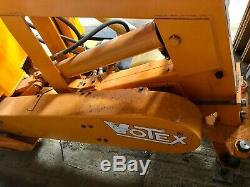 Votex hydraulic ditch and hedge Flail, made in Holland, heavy duty