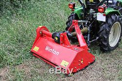 WFL105 Winton Heavy Duty Flail Mower 1.05m Wide For Compact Tractors