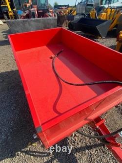 WINTON TL15 Heavy Duty HYDRAULIC AGRICULTURAL TIPPING TRAILER COMPACT TRACTOR