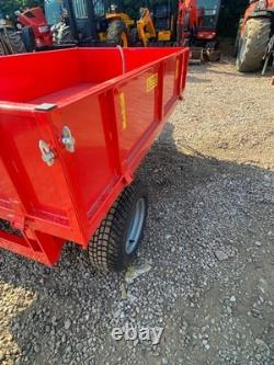 WINTON TL15 Heavy Duty HYDRAULIC AGRICULTURAL TIPPING TRAILER COMPACT TRACTOR