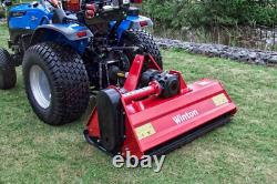 W-FL125 Winton Heavy Duty Flail Mower 1.25m Wide YARD STORED