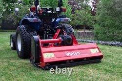 W-FL125 Winton Heavy Duty Flail Mower 1.25m Wide YARD STORED