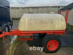 Water Bowser Trailer / horse / cattle water trough 1500 Lts 330 Gallons