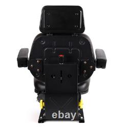 Waterproof Universal Tractor Seat Dumper Forklift Mower Digger Heavy Duty PVC