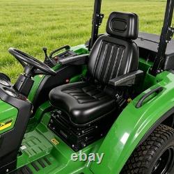 Waterproof Universal Tractor Seat Dumper Forklift Mower Digger Heavy Duty PVC