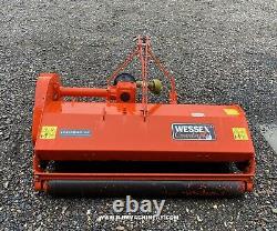 Wessex Country FL140 flail, 140 cm working width, heavy duty hammer flails