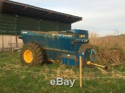 West 1600 Gallon muck spreader Used