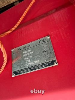 Winton Rotary Tiller Rotavator 1.5m Compact Tractor PTO 1GN-150 Soil Field