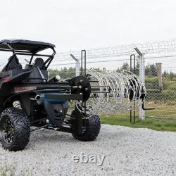 Wire Unroller, Heavy-Duty Wire Unroller Fence Stretcher Hitch for Tractor ATV
