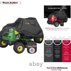 XL Heavy-Duty Universal Lawn Tractor Cover Waterproof 600D Fabric Protection