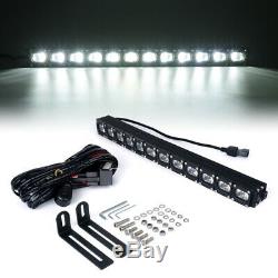 Xprite 20inch CREE LED Light Bar Spot Flood Combo Work Lamp for Offroad ATV Jeep