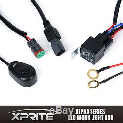 Xprite 30 Spot Flood Combo C7 Alpha Series 90W CREE LED HD Light Bar