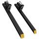 Yitamotor 43 Clamp On Pallet Forks, 2000 Lbs Tractor Bucket Forks, Heavy Duty Q