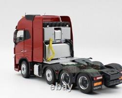 1/32 Modèles De Marge Volvo Fh16 8x4 Tracteur De Poids Lourds 750 Red Diecast