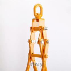 28/36 4 Griffes Pinces de Levage de Bûches en Acier Solide Robuste