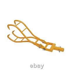 28/36 4 Griffes Pinces de Levage de Bûches en Acier Solide Robuste