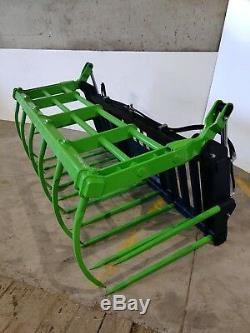 2.3m Heavy Duty Telehandler Muck Fumier Jcb Manitou Merlo Grab £ 2195 + Tva