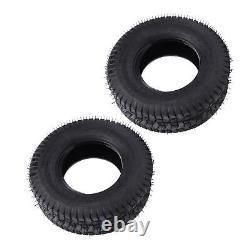2 pièces 16x6.50-8 Pneus lourds sans chambre à air pour tracteurs de jardin pour tondeuses à gazon